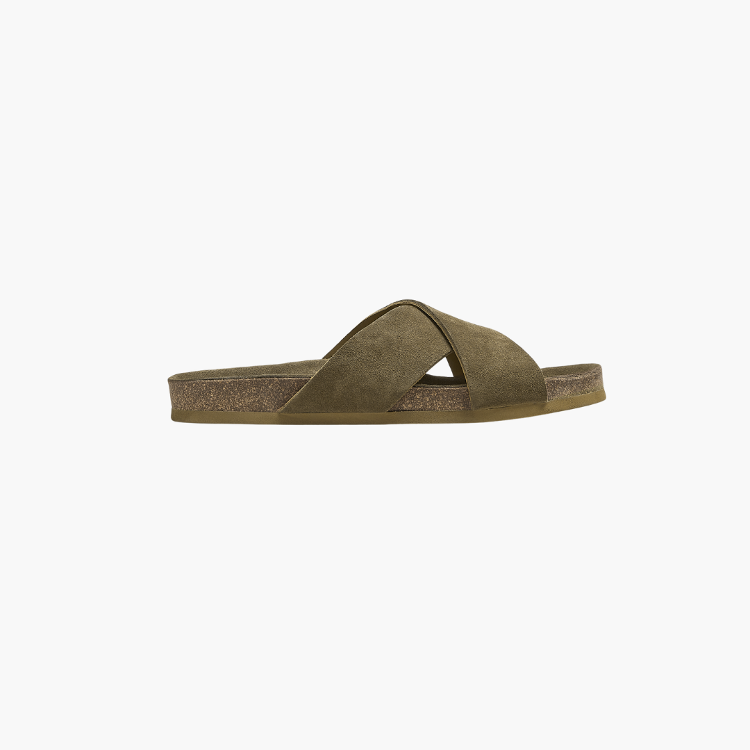 Solvik – Moss Green Suede