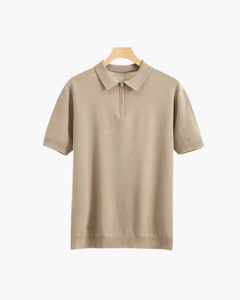 Marbella Zip Up Polo