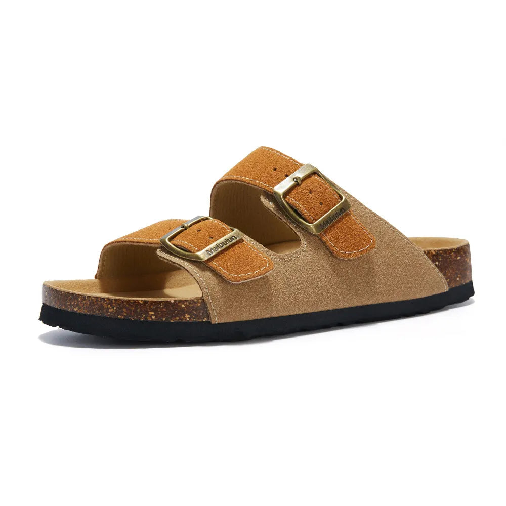 Capri Sandal - Caramel & brown