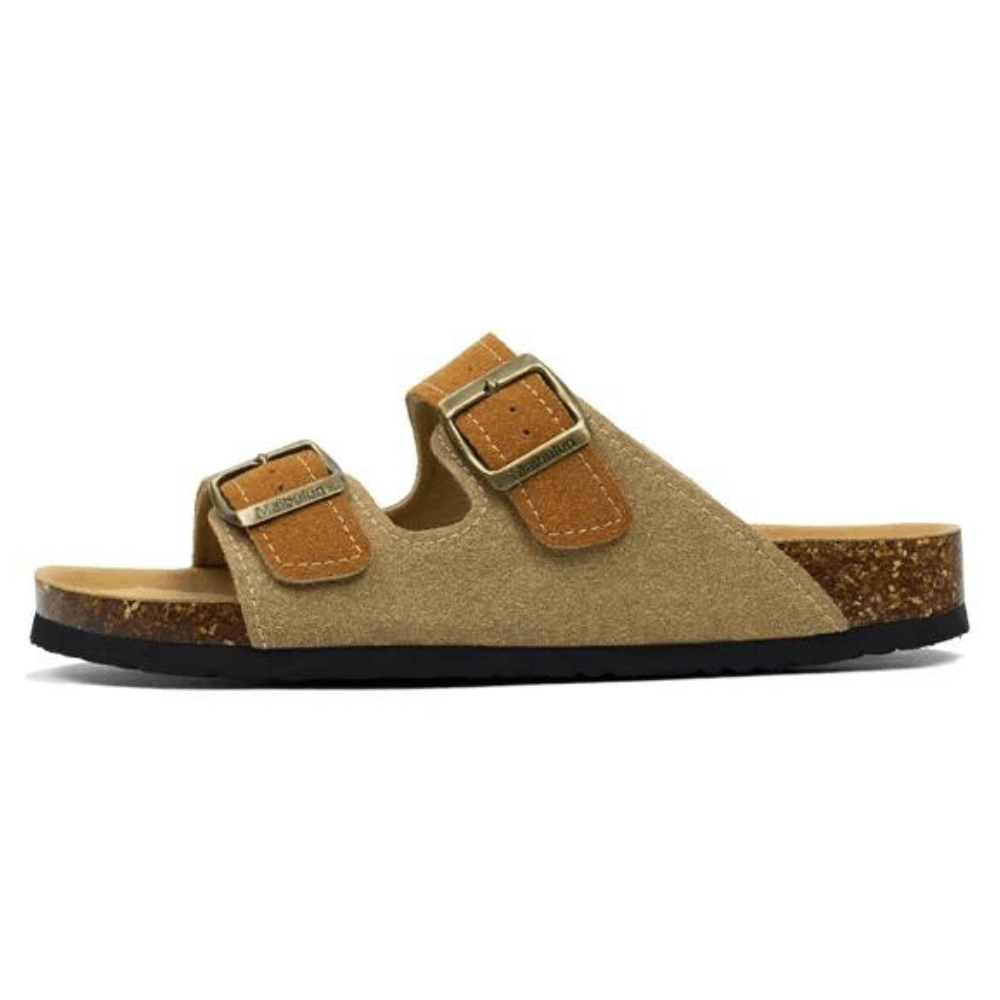 Capri Sandal - Caramel & brown