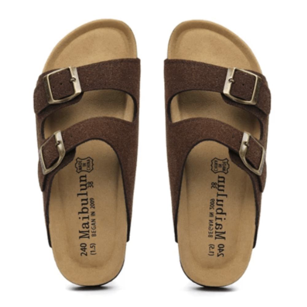 Capri Sandal - dark brown