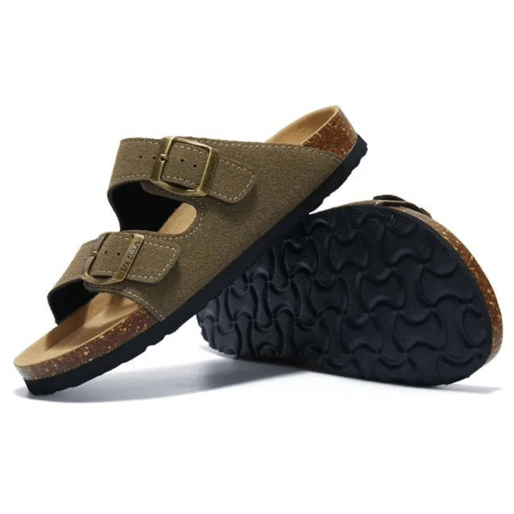 Capri Sandal - moss green