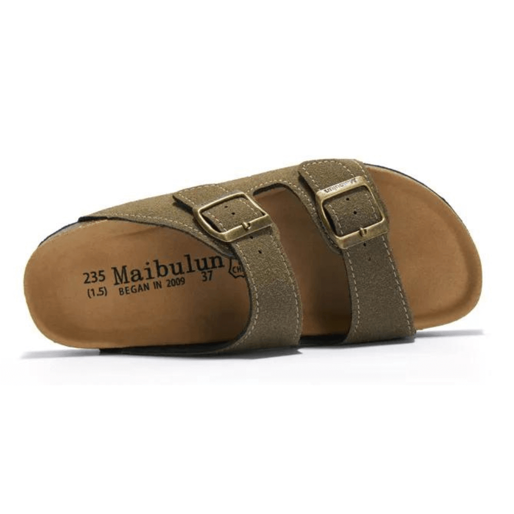 Capri Sandal - moss green