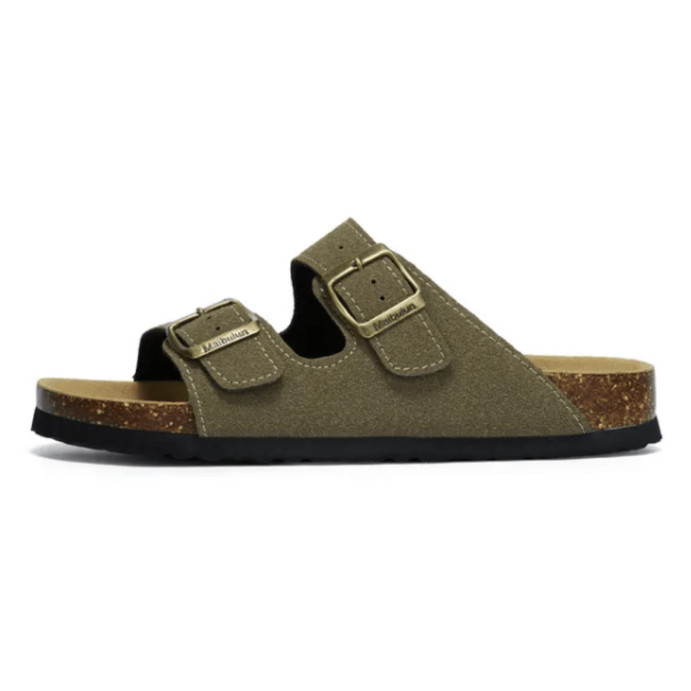 Capri Sandal - moss green